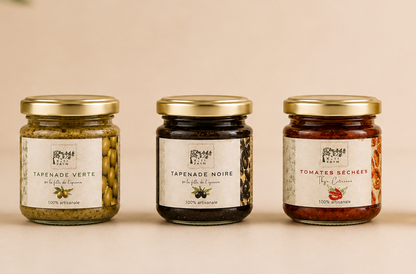 TRIO GOURMET TAPENADES & TOMATES