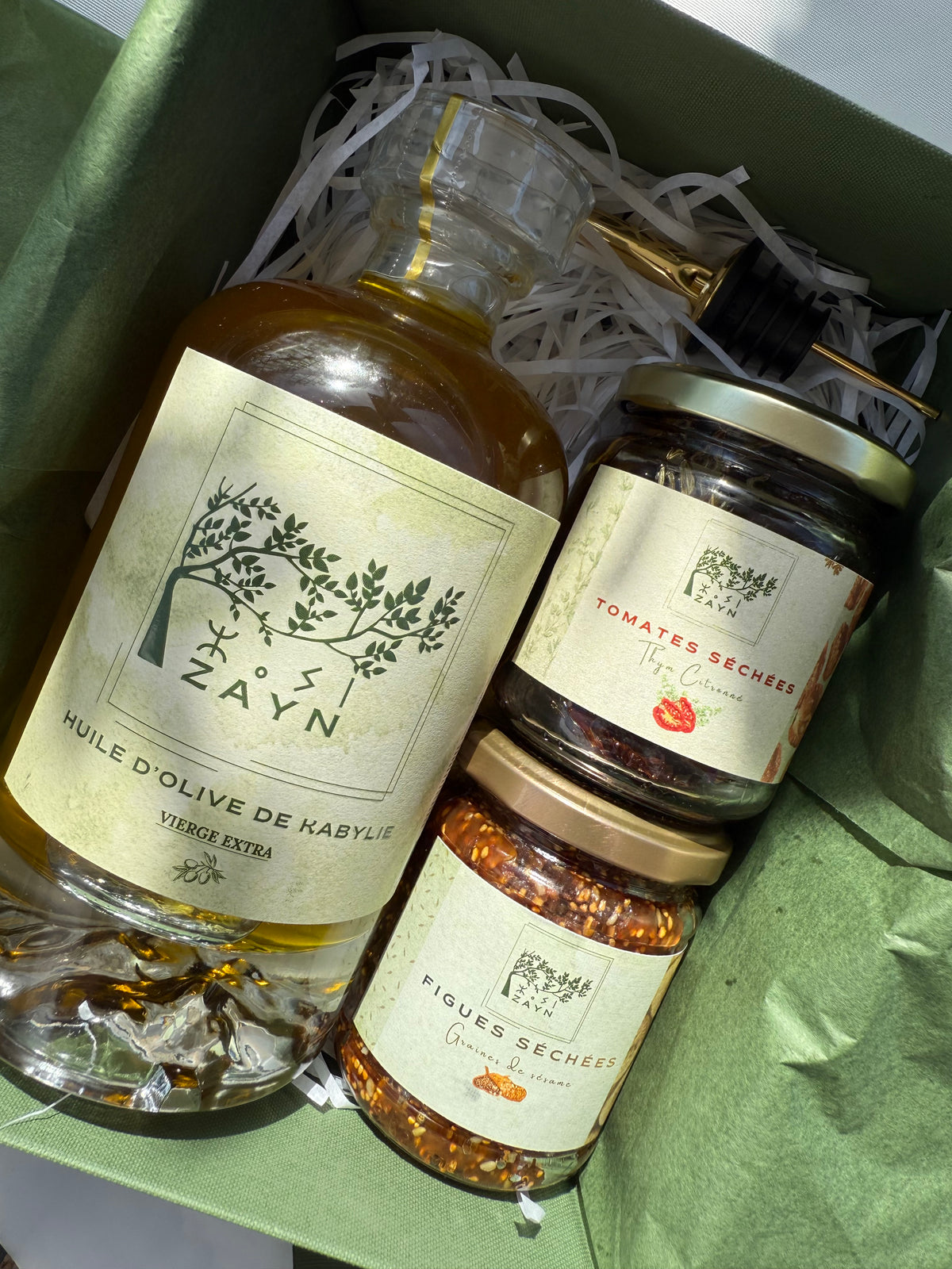 Coffret gastronomique artisanal — Green Velvet Box